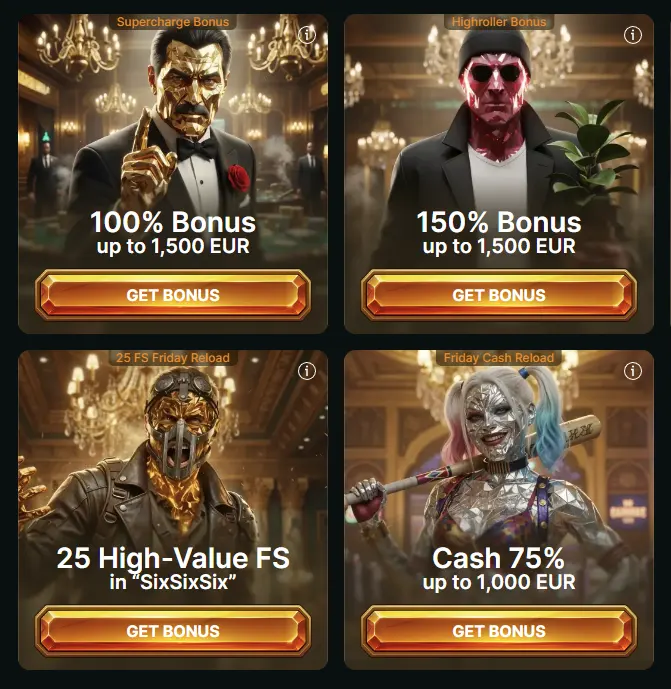 Andere bonussen beschikbaar op je telefoon bij Luckygem Casino