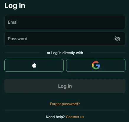 Alle inlogopties voor Lucky Gem Casino